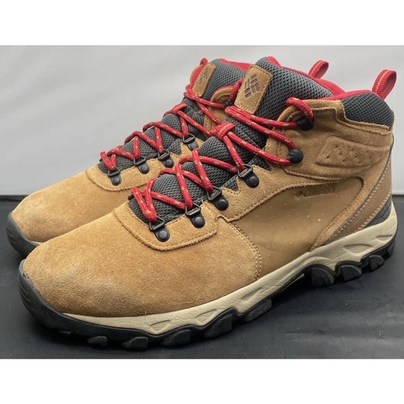 Columbia Newton Ridge Plus 2 Chestnut Suede Hiking AT Boots Mens 12 Fast Ship main image 8